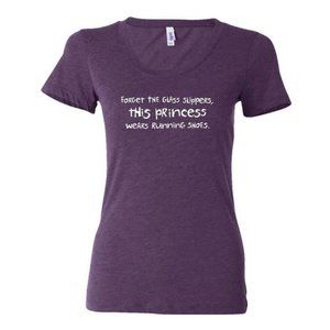 This Princess Wears Running Shoes Fun T-Shirt